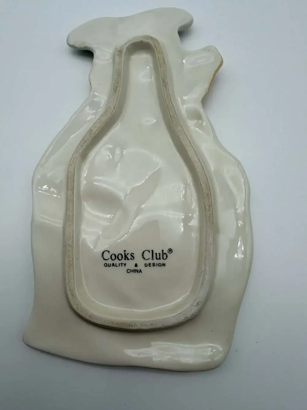 Cooks Club Ceramic Pig Chef Spoon Rest